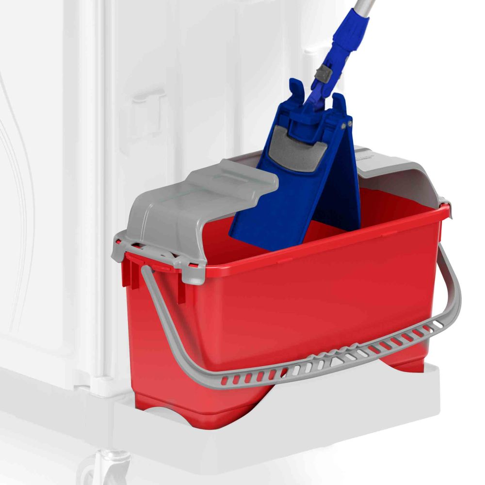 ALPHA AB PLUS 0803705 - Antibakteriálny plastový vozík so systémom Click Safe – Obrázok 2