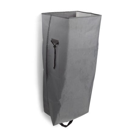 Polyesterové vrece 120L so spodným úchytom, šedé